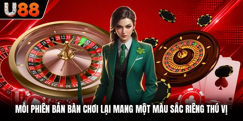 Mỗi phiên bản bàn chơi lại mang một màu sắc riêng thú vị Mỗi phiên bản bàn chơi lại mang một màu sắc riêng thú vị