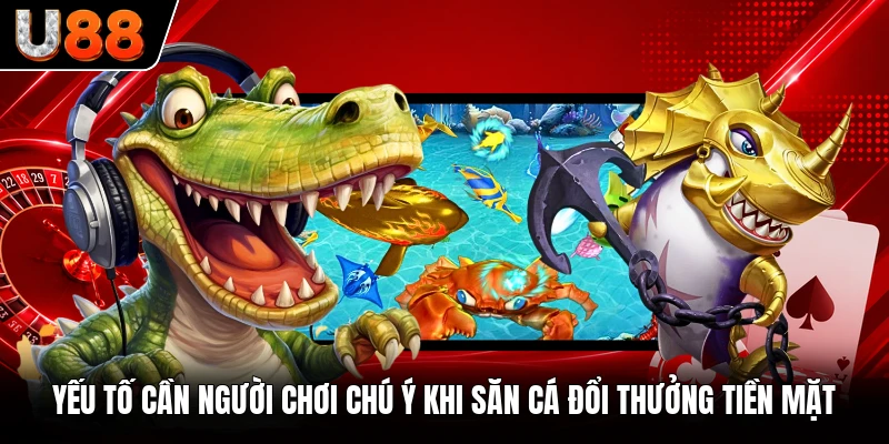 Yếu tố cần người chơi chú ý khi săn cá đổi thưởng tiền mặt Yếu tố cần người chơi chú ý khi săn cá đổi thưởng tiền mặt